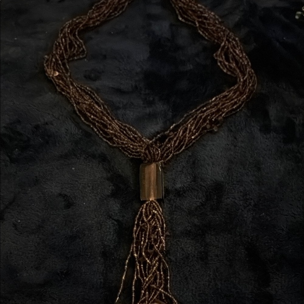 Amethyst Beaded Necklace